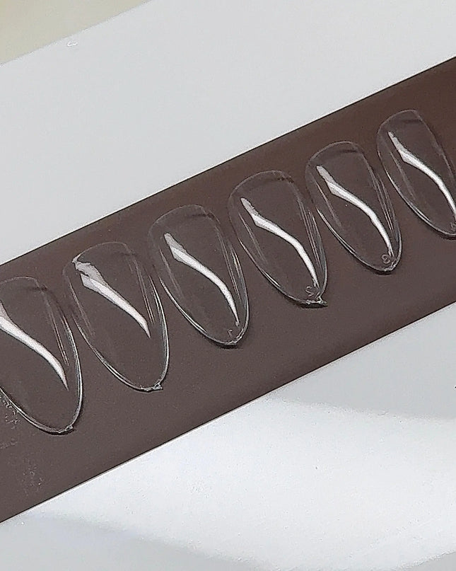 [ MEDIUM ] ALMOND | Gel Extension tips A’GALORE & CO.