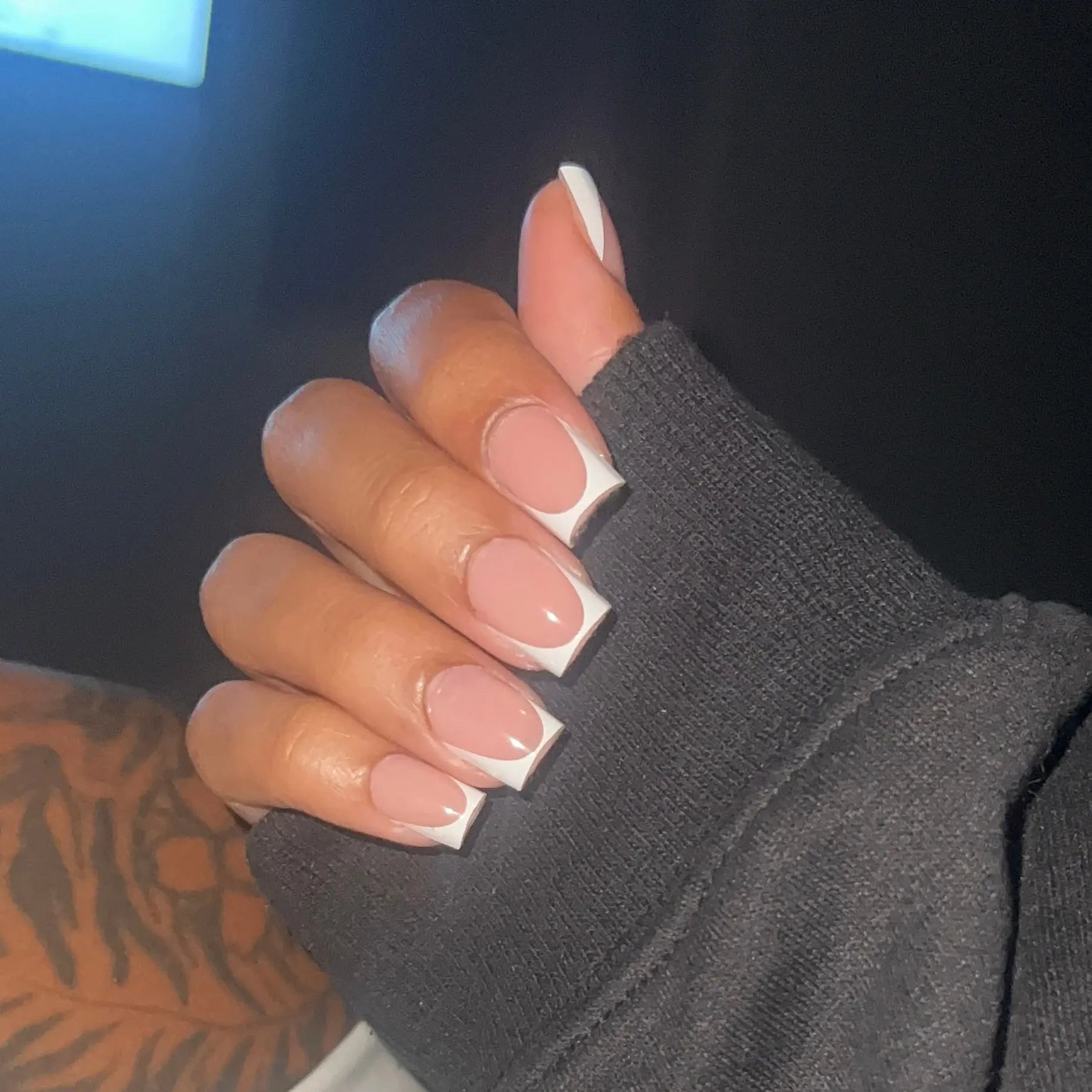 M/S FRENCHpro | tapered square gel extensions A’GALORE & CO.