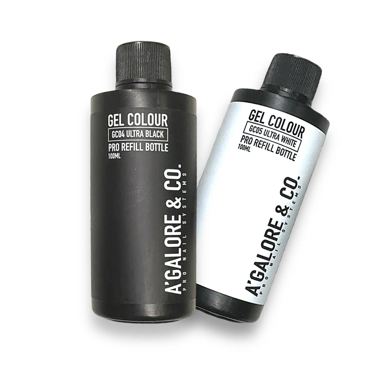 ULTRA BLACK + WHITE DUO | Gel Colour A’GALORE & CO.