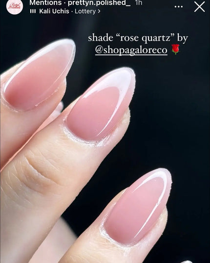 StructureGel 006 | ROSE QUARTZ A’GALORE & CO.