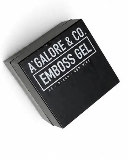EMBOSS GEL | BLACK 5g A’GALORE & CO.