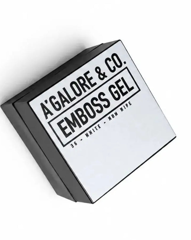EMBOSS GEL | WHITE 5g A’GALORE & CO.
