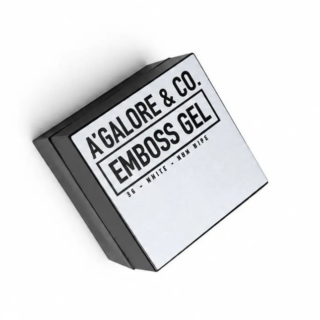 EMBOSS GEL | WHITE 5g A’GALORE & CO.