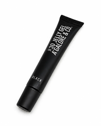 3D Jelly Gel | BLACK 15ml A’GALORE & CO.