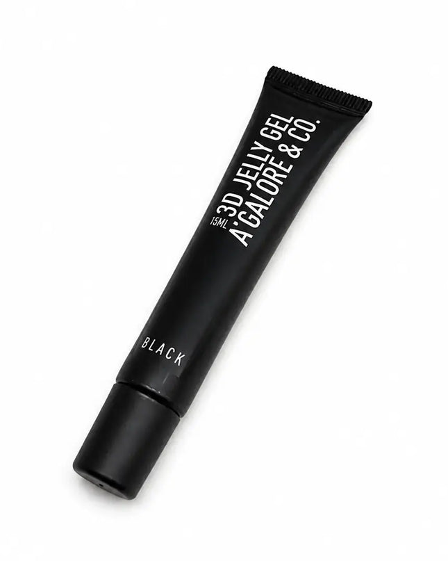3D Jelly Gel | BLACK 15ml A’GALORE & CO.