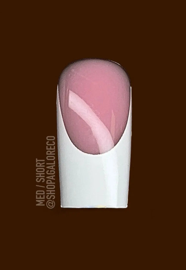 M/S FRENCHpro | tapered square gel extensions A’GALORE & CO.