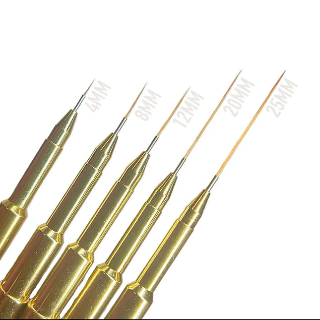 GOLD Liner Brush Collection A’GALORE & CO.