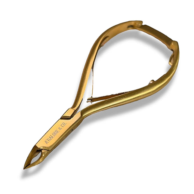 Cuticle Nippers - Gold Titanium A’GALORE & CO.