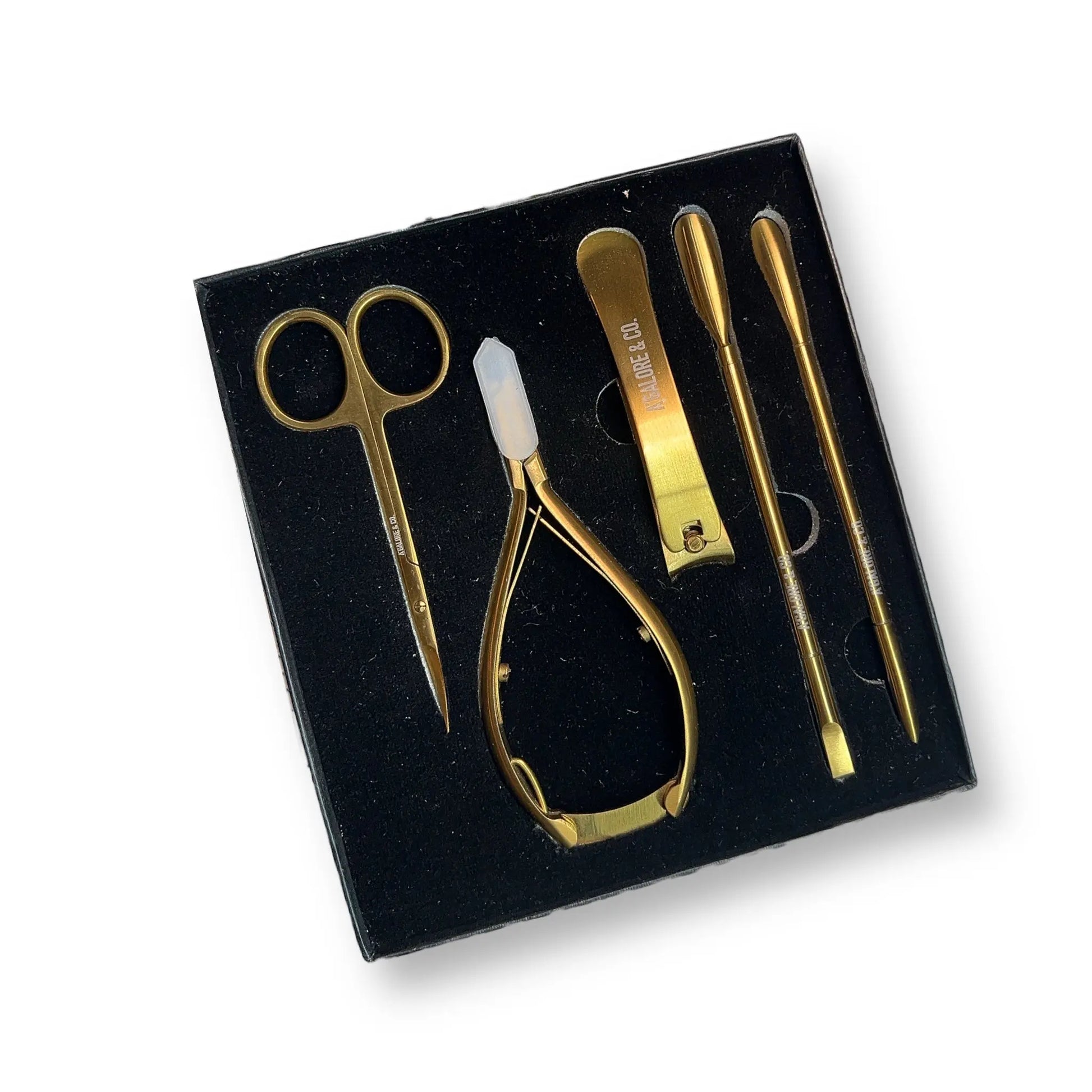 Pro Manicure Set | Gold Titanium A’GALORE & CO.