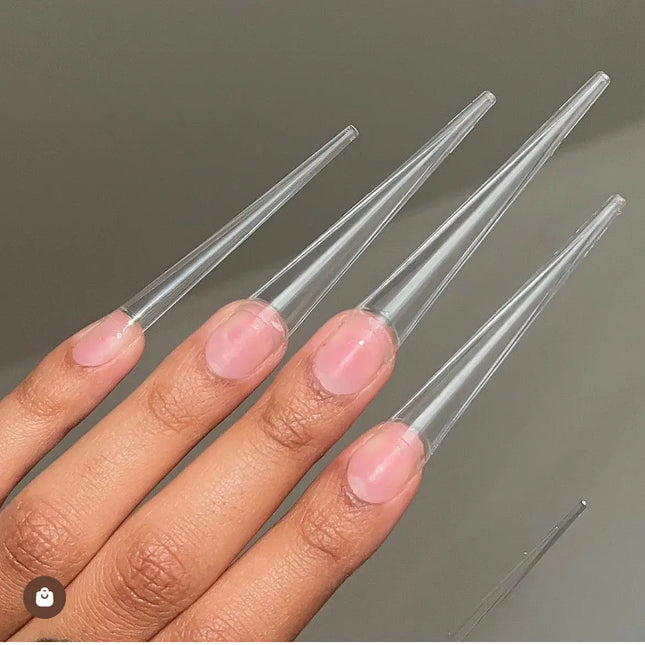 4XL SHARP STILETTO nail tips A’GALORE & CO.