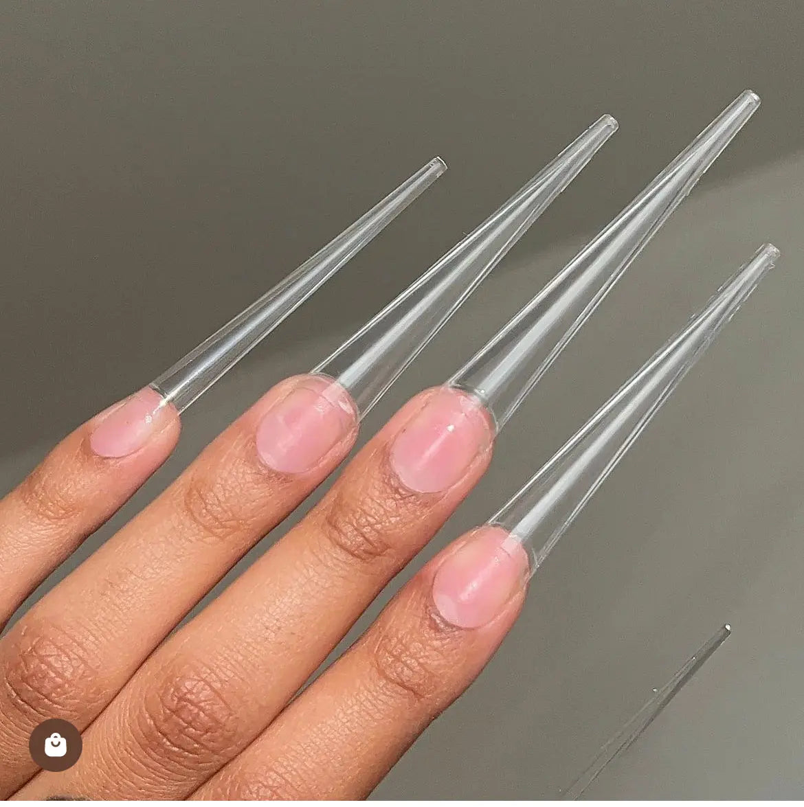 4XL SHARP STILETTO nail tips A’GALORE & CO.