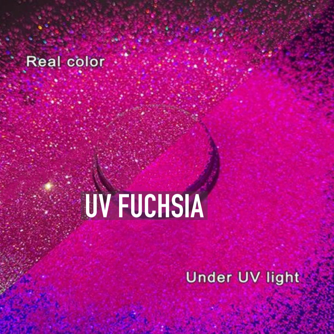 UV FUSCHIA | GLITTER A’GALORE & CO.
