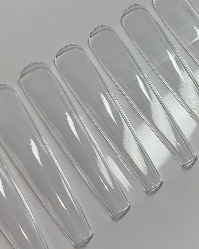 [3XL] SCULPTED COFFIN | GEL EXTENSION TIPS A’GALORE & CO.