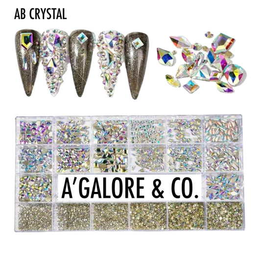 DELUXE Glass Crystal Mix A’GALORE & CO.