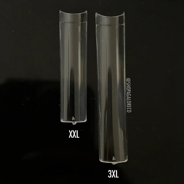 3XL NON C-CURVE SQUARE tips A’GALORE & CO.